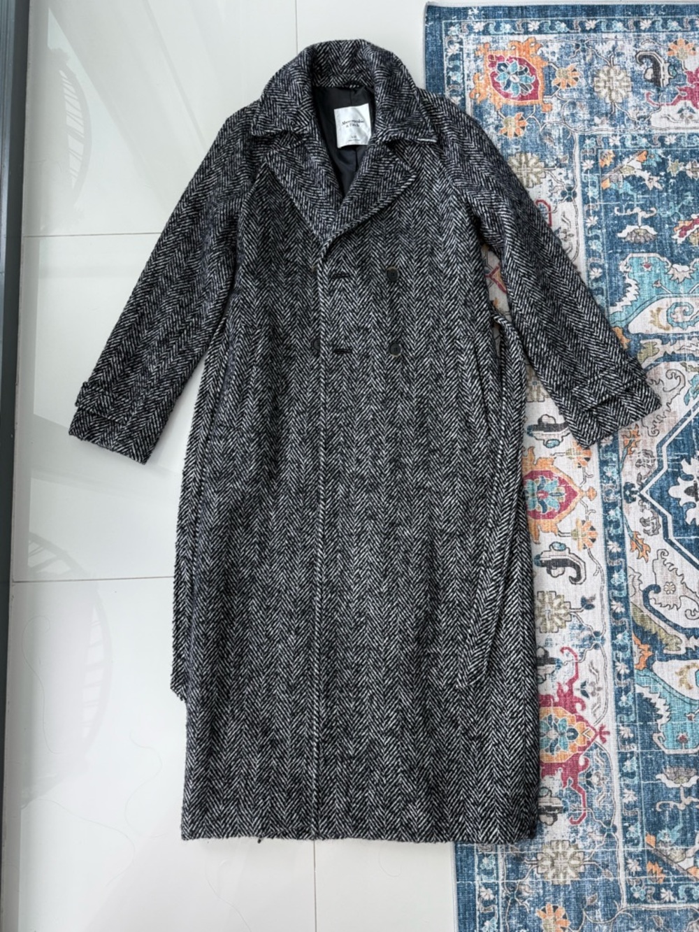 A&F Herringbone Coat